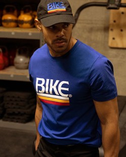 BIKE Athletic Logo T-Shirt - Royal Blue