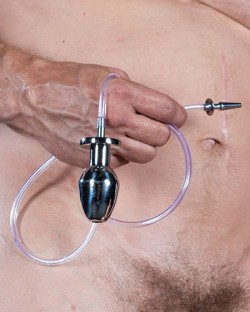 Dick to Ass Piss Plug