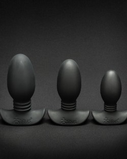 Ribbed Silicone Anal Trainer Kit