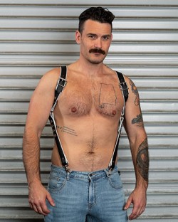 Hunter Harness - White
