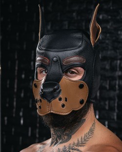 Leather Frisky Hood - Tan