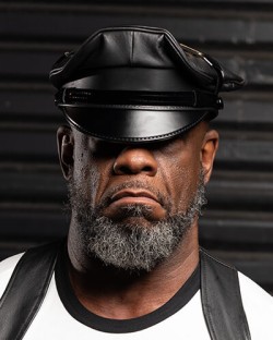 Biker Cap with Matte Brim 