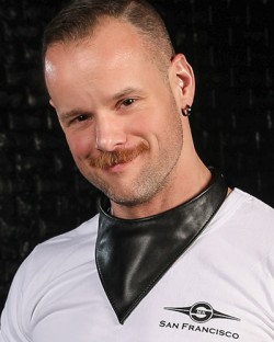 Lambskin Neck Hanky - Black