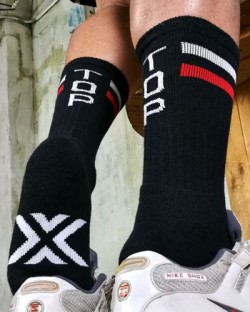 Skater Socks - Top - Black