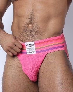 Cellblock13 Tight End Pride Jockstrap - Pink