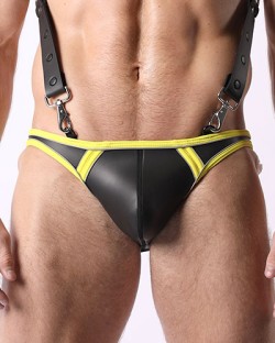 Cellblock13 Archer Jock Brief - Yellow