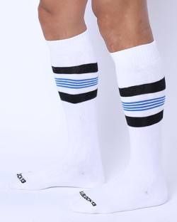 CellBlock 13 Tight End Sock - White 