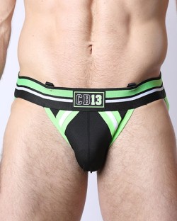 CellBlock 13 Pup Tron Jockstrap - Green