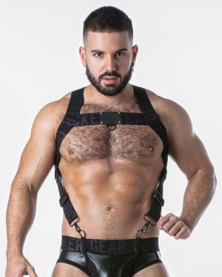 Locker Gear Body Strap Harness - Black