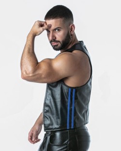 Locker Gear Punch Hole Vest - Blue