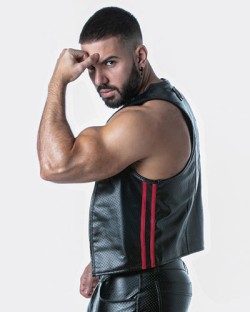 Locker Gear Punch Hole Vest - Red