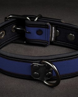 Neo Bold Color Puppy Collar Royal