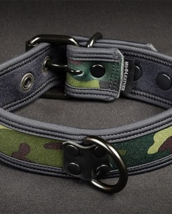 Neo Bold Color Puppy Collar Camo