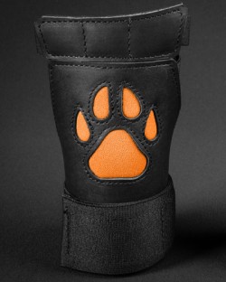 Open Paw Puppy Glove - Orange