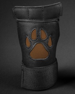 Open Paw Puppy Glove - Brown