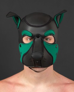 Neoprene Frisky Pup Hood - Hunter