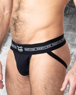 Nasty Pig Core Jockstrap - Black/Grey