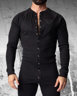 Nasty Pig Union Suit - Black