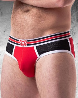 Nasty Pig Xposed Classic Brief - Red/Black