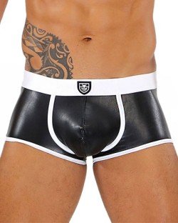 ToF Fetish Boxer - Black/White