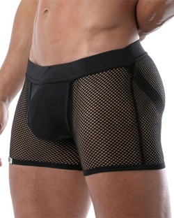 ToF Circuit Mesh Jockshorts - Black