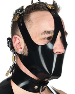 Vilain Garcon Heavy Rubber Locking Silencing Muzzle