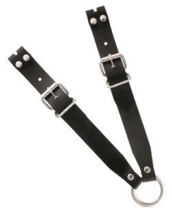 Vilain Garcon Heavy Rubber Bulldog Cockstraps - Small